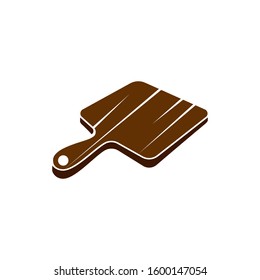 Cutting board icon vector logo