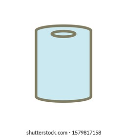 Cutting Board icon vector On White Background