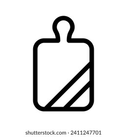 Cutting Board Icon Vector Symbol Design Illustration