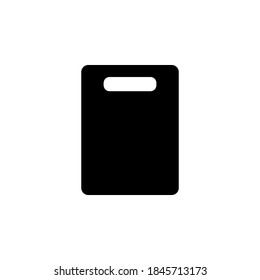 cutting board icon, vector, template, glyph style design