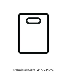 Cutting board kitchen icon vector design templates simple and modern