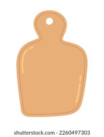 cutting board kitchen utensil icon isolated