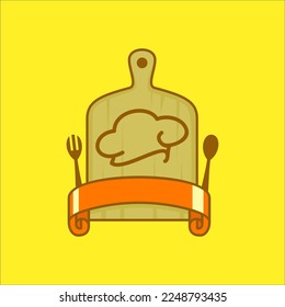 cutting board for kitchen wih chef hat