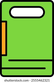 Cutting Board Vector Icon Design Symbol