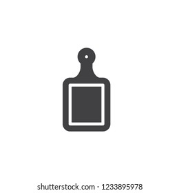 Cutting Board vector icon. filled flat sign for mobile concept and web design. Chopping board simple solid icon. Symbol, logo illustration. Pixel perfect vector graphics