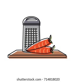cutting board  vector illustration