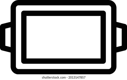 tabla de corte con fondo blanco. el tablero de corte es un símbolo de panadería.