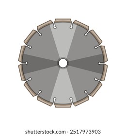 corte circular lâmina de serra desenho animado. metal de madeira, espessura de carboneto, velocidade precisão corte circular serra sinal de lâmina.