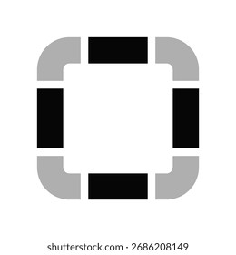 DESIGN-IDEE FÜR SCHNITTKANTENBOX-LOGO VECTOR.eps