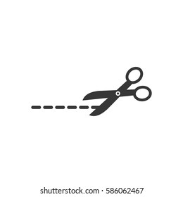 Cutting Icon Stock Vector (Royalty Free) 586062467 | Shutterstock