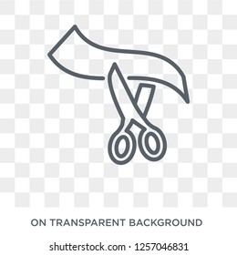 Cutting icon. Cutting design concept from  collection. Simple element vector illustration on transparent background.