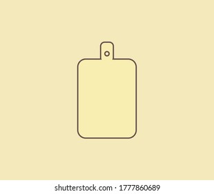 Cutting icon design that is suitable for the design of kitchen appliances