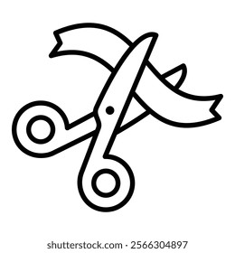 Cutting Icon Element For Design