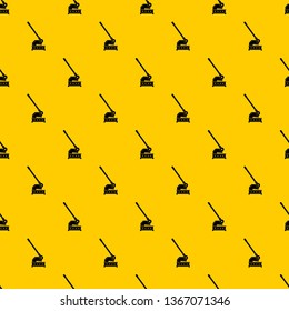 Cutting machine pattern seamless vector repeat geometric yellow for any design