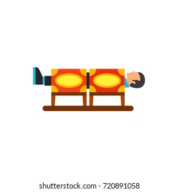 Cutting man trick icon