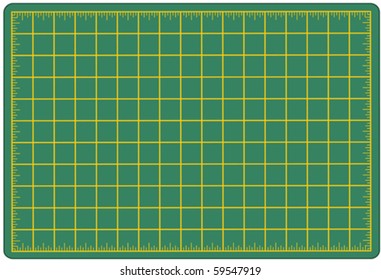 Cutting Mat With Grids, Self Healing, For Measuring, Cutting Fabric, Paper, Materials For Sewing, Tailoring, Fashion, Quilting, Patchwork, Do It Yourself Arts, Crafts And Hobbies. 