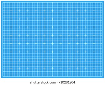 Cutting mat Realistic Blueprint pattern vector