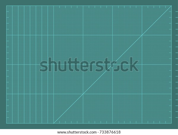 Cutting Mats Used Prevent Scratches On Stock Vector Royalty Free