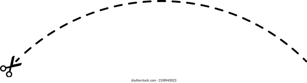 Cutting practice for kids element to improve motor skills, coordination and develop small muscles for preschool and kindergarten children in a vector illustration 

