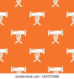 Cutting saw pattern vector orange for any web design best