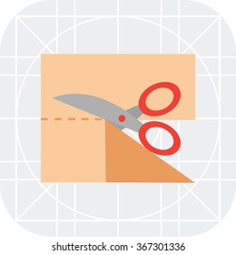Cutting scissors