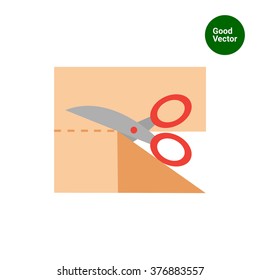Cutting scissors