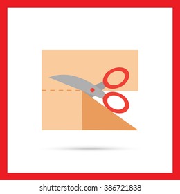 Cutting scissors