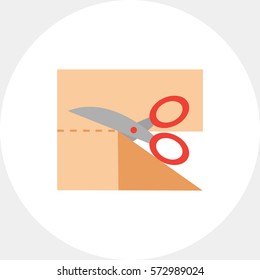 Cutting scissors