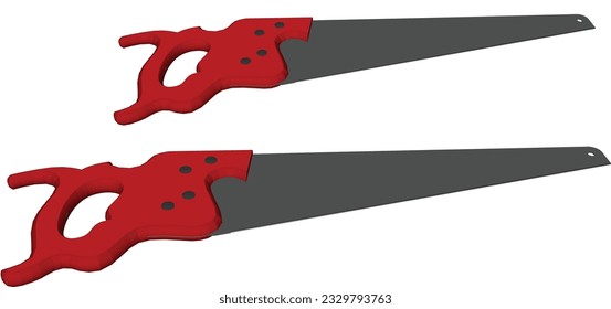 Cortar con estilo: Sombra de mano roja clásica para madera de precisión