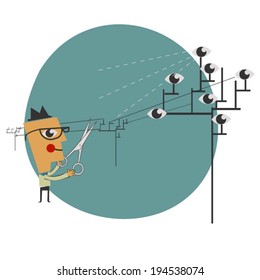 Cutting the surveillance off