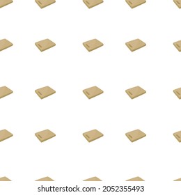 Cutting Table Icon Emoji Pattern. Kitchen Tools Seamless Background Symbols. Doodle Emoticon Illustration Design Vector.