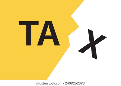 cutting tax. concept of Business, finance and profit