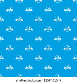 Cutting tool pattern vector seamless blue repeat for any use