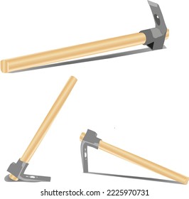 herramienta de corte utilizada para quitar uñas y desmontar madera