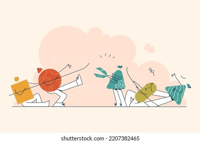 Cutting Tug of War Rope