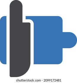 cutting vector illustration isolated on a transparent background . glyph vector icons for concept or web graphics.