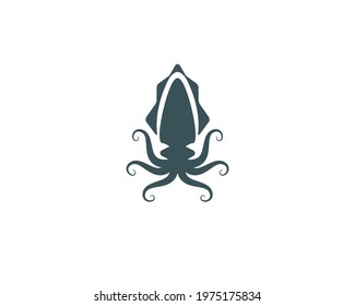 Cuttlefish Icon Vector Graphic Illustration Isolated Stock Vector ...