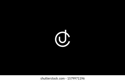 CU,UC,C and U in a circle , alphabet letter, monogram icon favicon 