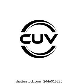 CUV Letter Logo Design, Inspiration for a Unique Identity. Modern Elegance and Creative Design. Watermark Your Success with the Striking this Logo.