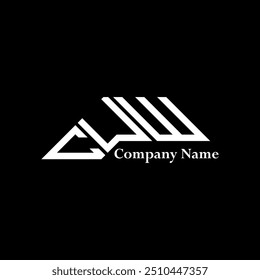 CUW logo design, CUW simple and modern logo. CUW luxurious alphabet design  