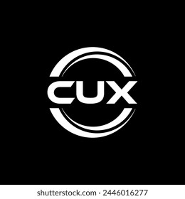 CUX Letter Logo Design, Inspiration for a Unique Identity. Modern Elegance and Creative Design. Watermark Your Success with the Striking this Logo.