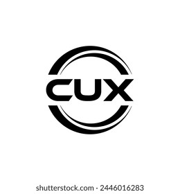 CUX Letter Logo Design, Inspiration for a Unique Identity. Modern Elegance and Creative Design. Watermark Your Success with the Striking this Logo.