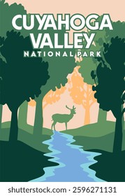 cuyahoga valley national park with beautiful views