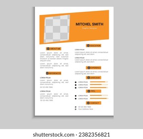 CV curriculum design template Professional CV design Resume template. Cv professional or designer jobs resumes. 