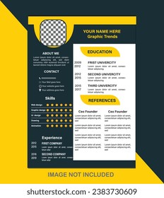 CV DESIGEN  Professional curriculum vitae template