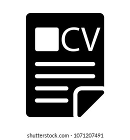  CV file document 