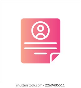 Cv-Symbol mit isoliertem Vektorgrafik und transparentem Hintergrund