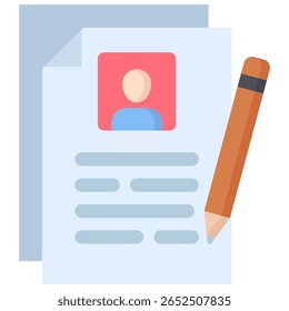 Símbolo do ícone Cv. Ilustração vetorial.
