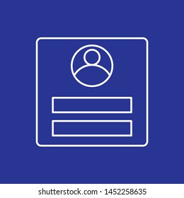 CV icon for your project
