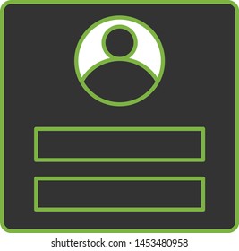 CV icon for your project

